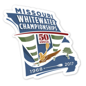50th Anniversary Logo Vinyl Sticker